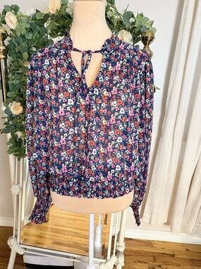 Rachel Zoe Multicolor Floral Blouse